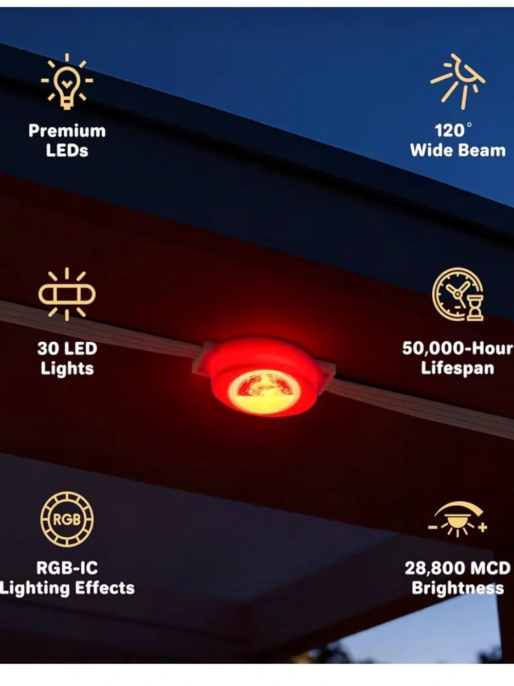 Outdoor Permanent lights
